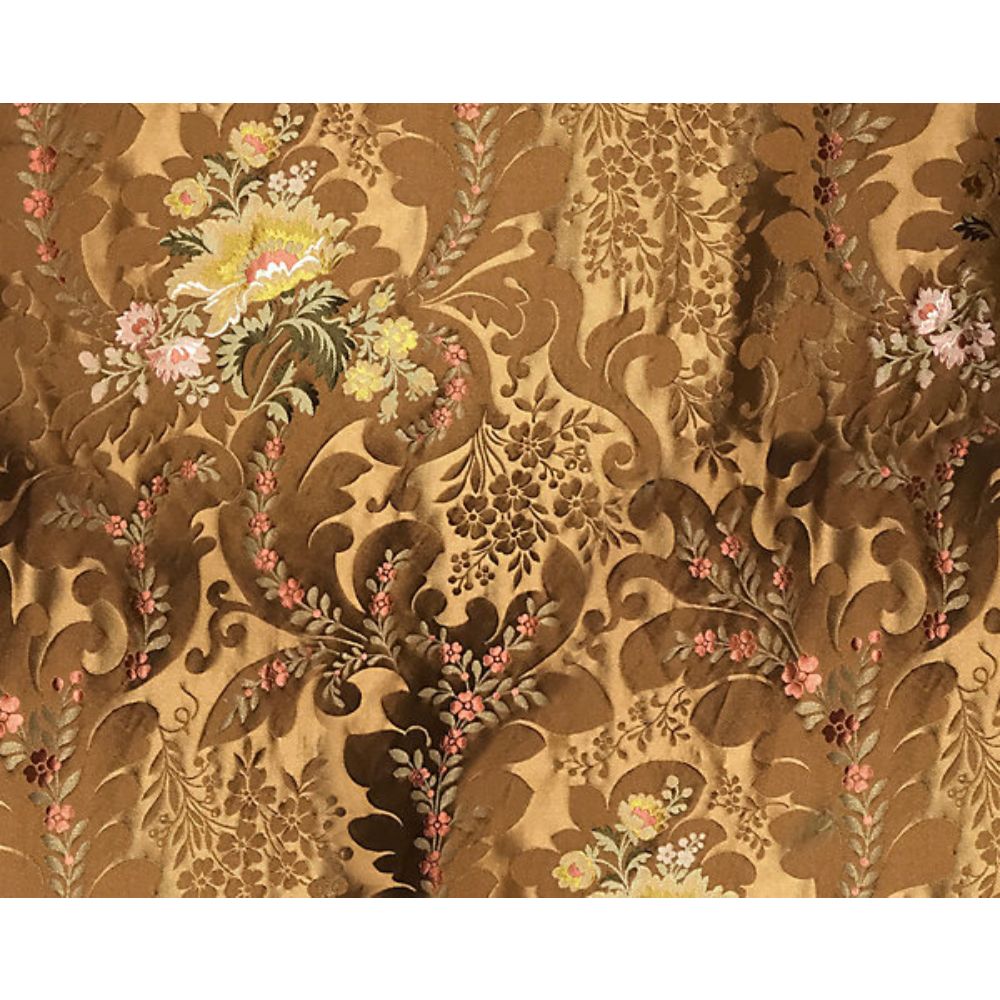 Scalamandre SB 00012473 Classics Rimini Fabric in Cocoa