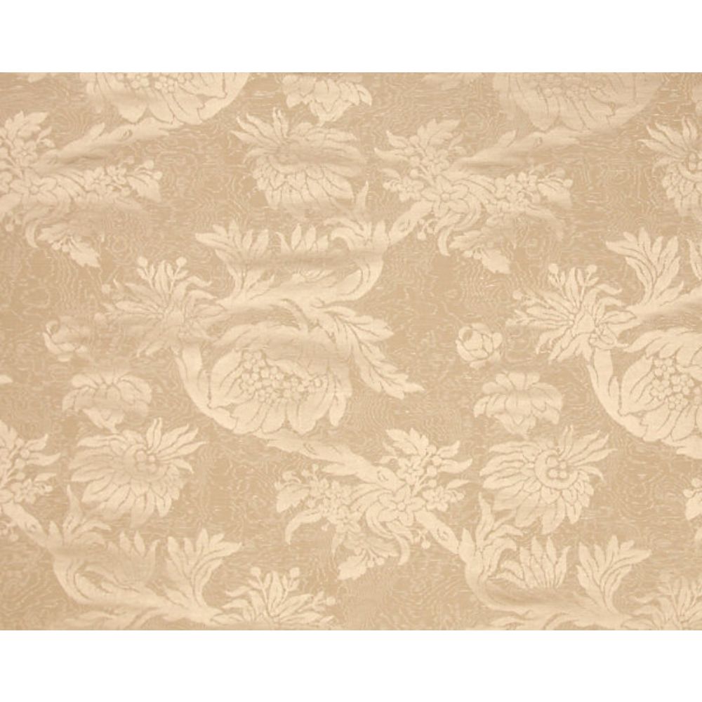 Scalamandre SC 000126695 Damas Parc Monceau Fabric in Cream