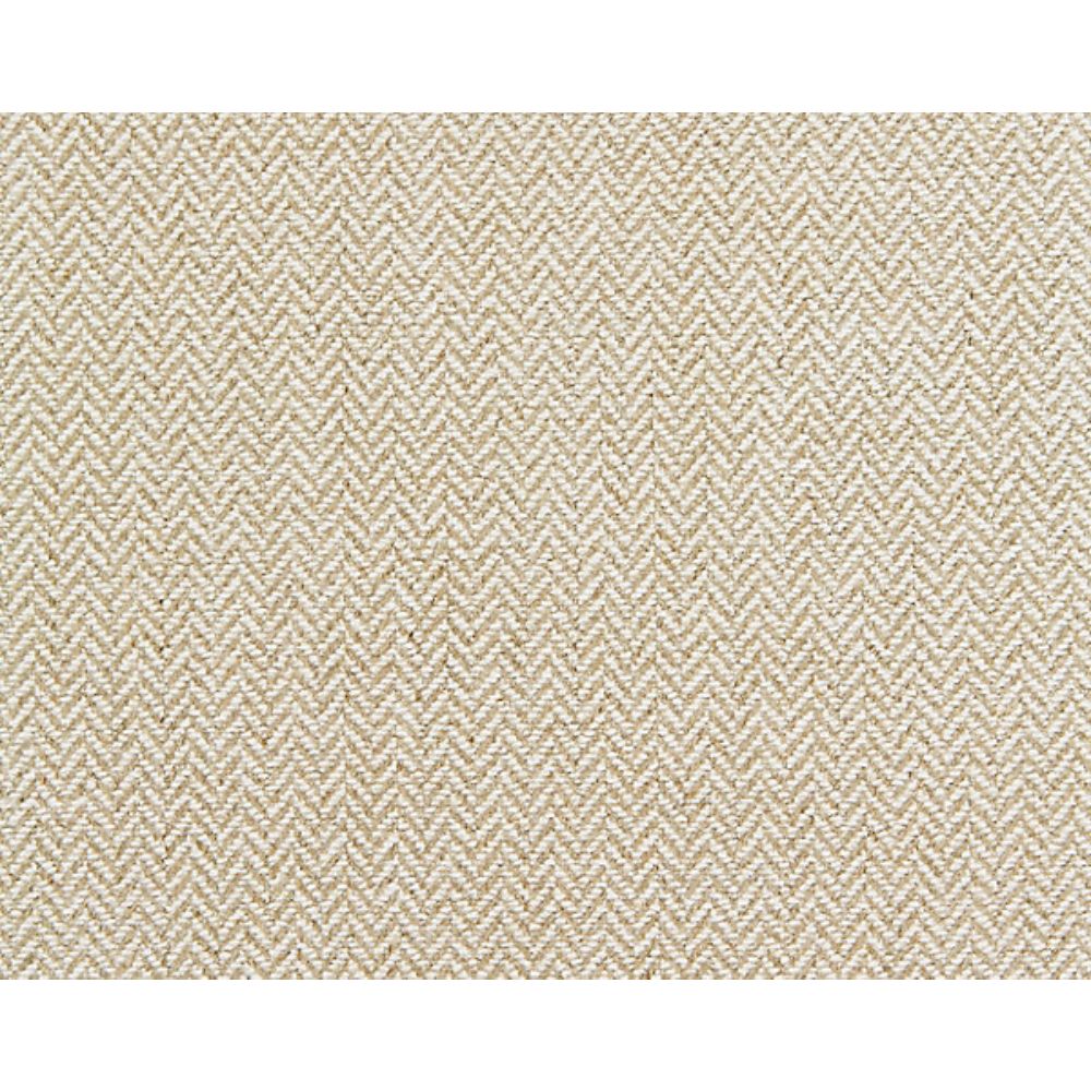 Scalamandre SC 000127006 Oriana Oxford Herringbone Weave Fabric in Flax