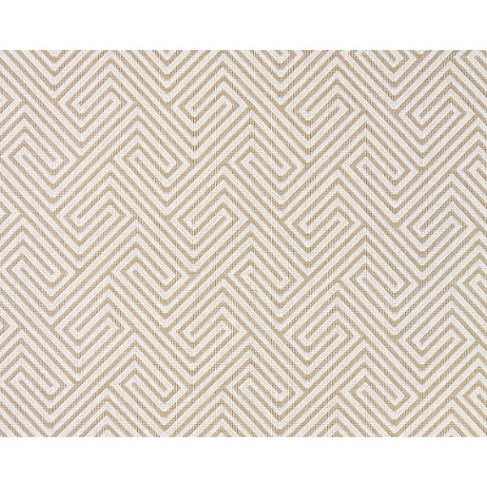 Scalamandre SC 000127030 Modern Nature Labyrinth Weave Fabric in Sand