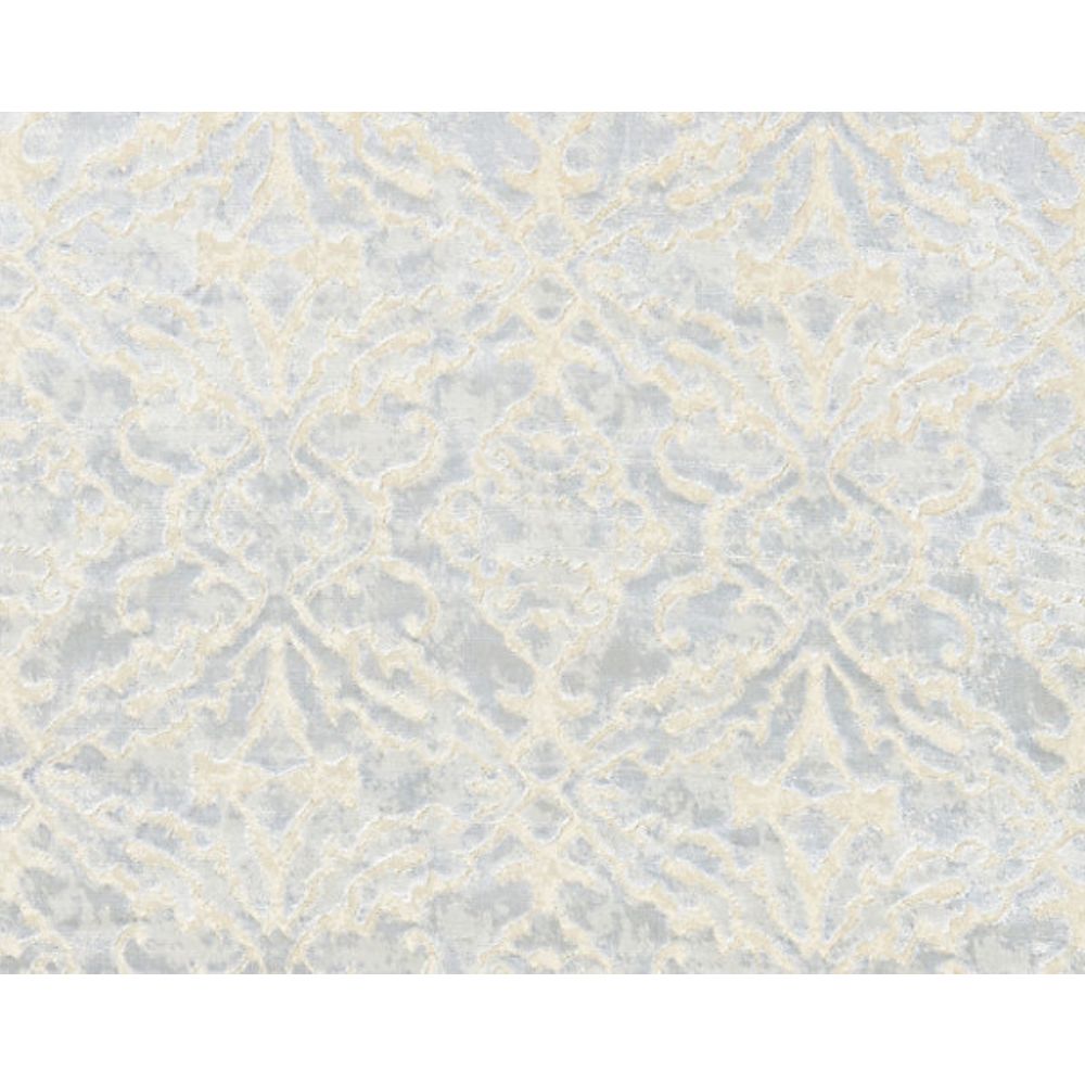 Scalamandre SC 000127084 Merchante Palazzo Velvet Fabric in Glacier