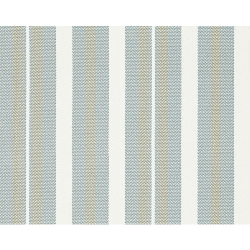 Scalamandre SC 000127188 Isola Santorini Stripe Fabric in Seagull