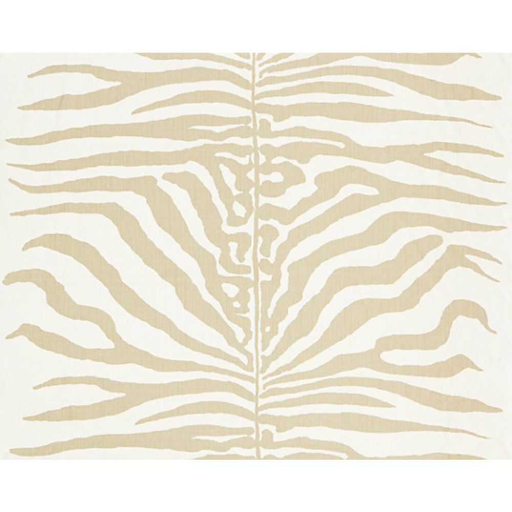 Scalamandre SC 000216366M Jardin Zebra Fabric in Sahara