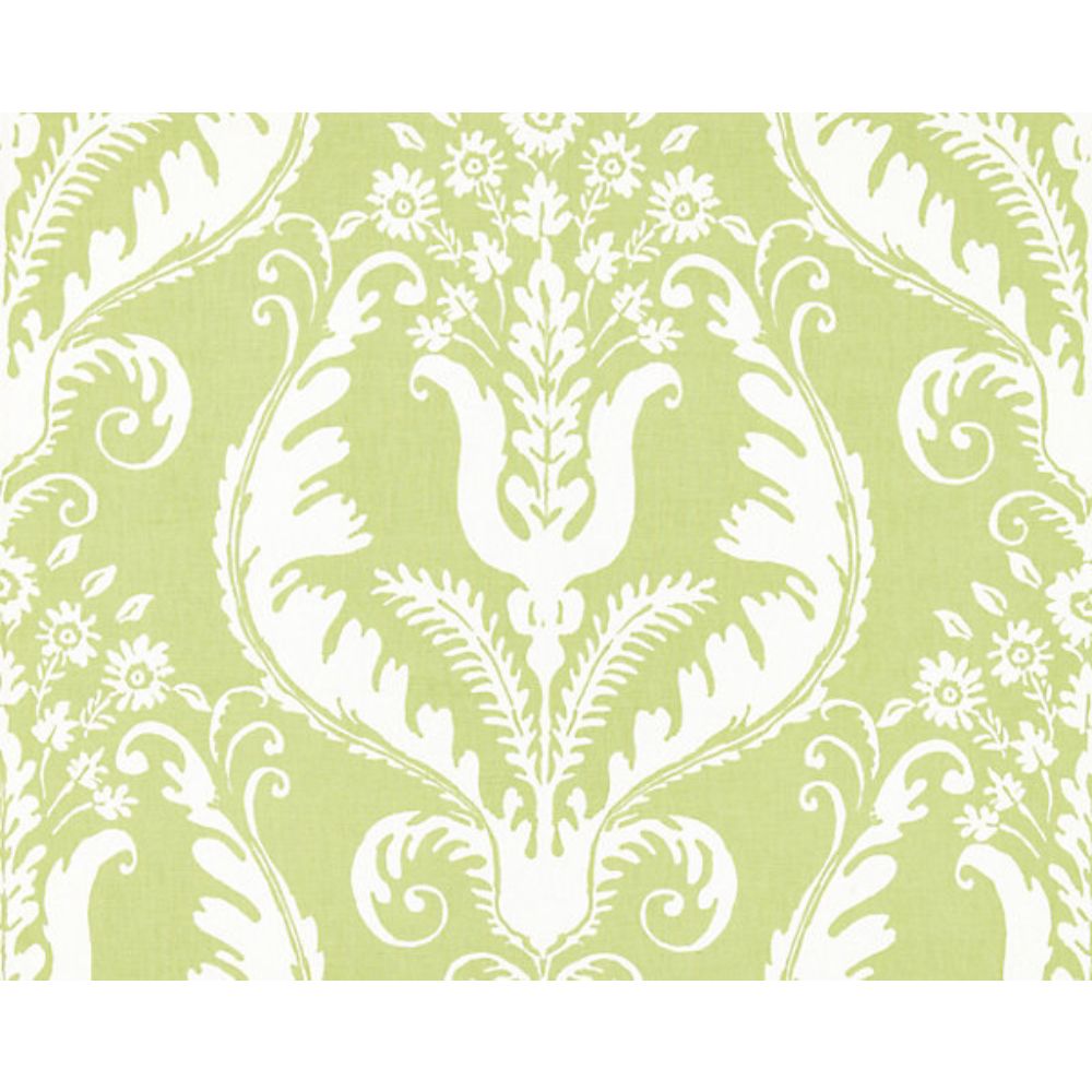 Scalamandre SC 000216597 Botanica Primavera Fabric in Celery