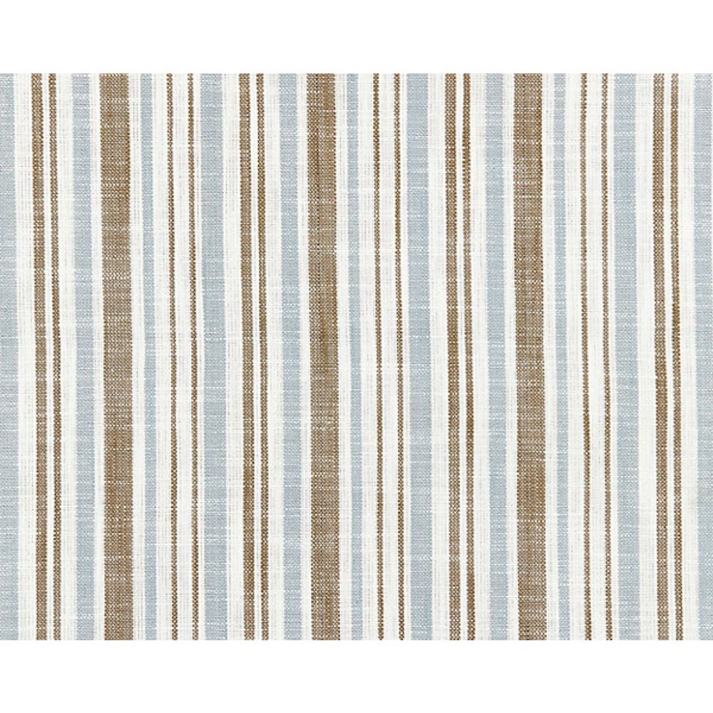Scalamandre SC 000227116 Chatham Stripes & Plaids Pembroke Stripe Fabric in Bluestone
