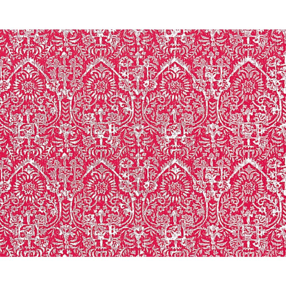 Scalamandre SC 000327058 Endless Summer Sarong Fabric in Hibiscus