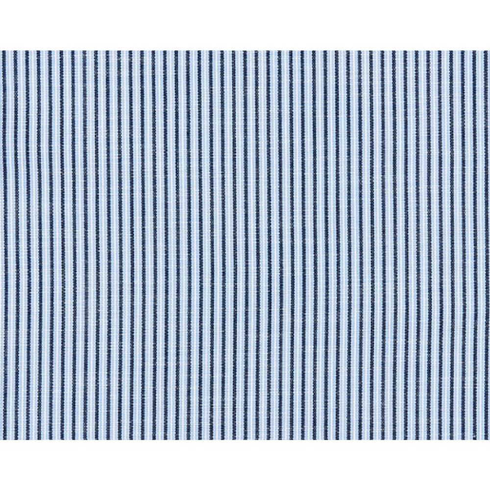 Scalamandre SC 000327109 Chatham Stripes & Plaids Tisbury Stripe Fabric in Cornflower