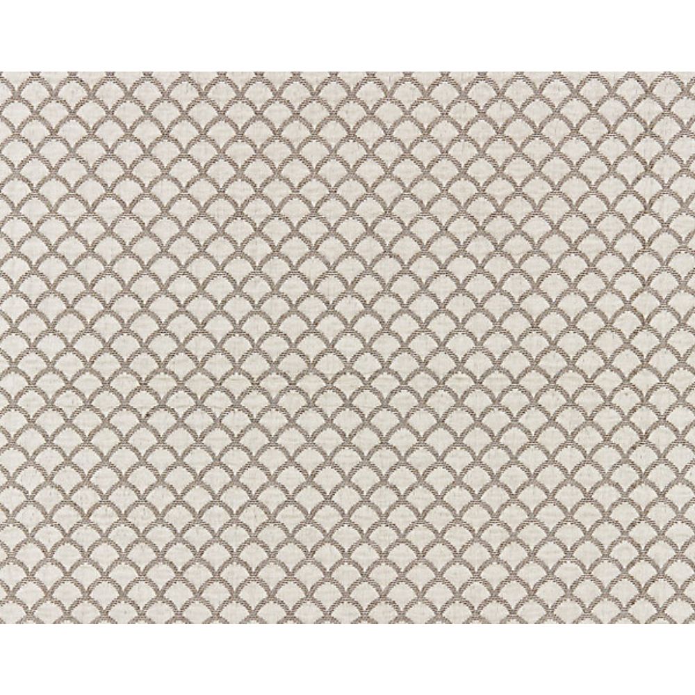 Scalamandre SC 000327137 Modern Luxury Scallop Weave Fabric in Flax