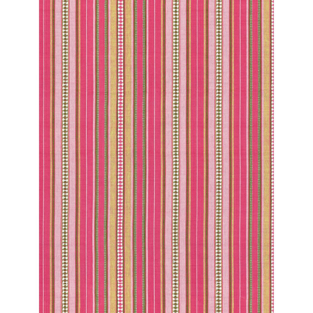Scalamandre SC 000327253 Nile Stripe Fabric in Rose Garden
