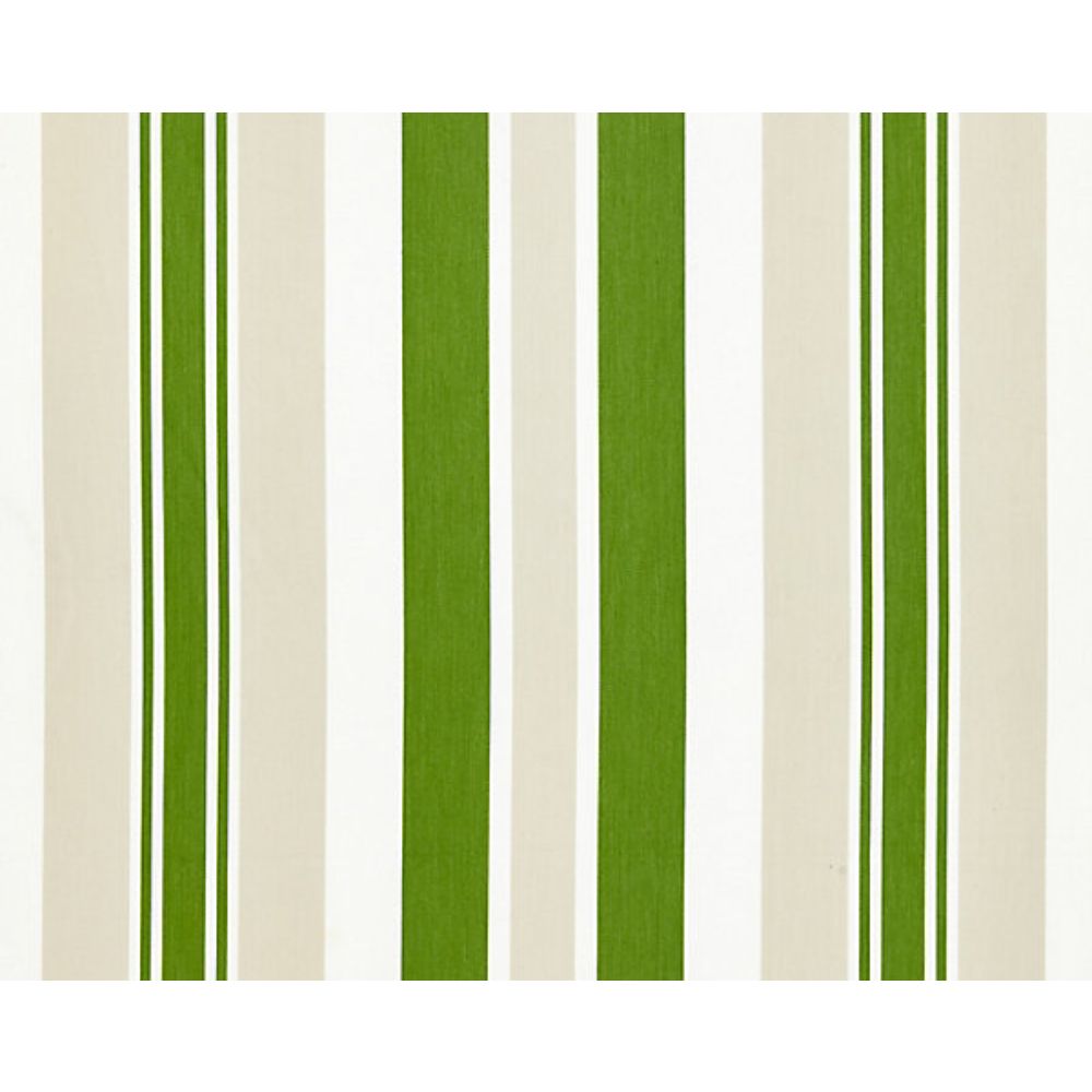 Scalamandre SC 000427112 Chatham Stripes & Plaids Mayfair Cotton Stripe Fabric in Summer Lawn