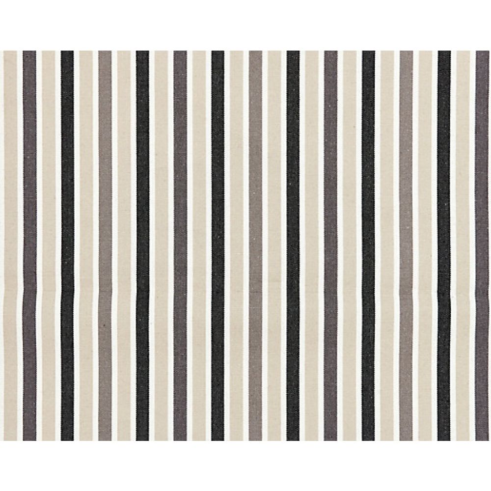 Scalamandre SC 000527114 Chatham Stripes & Plaids Leeds Cotton Stripe Fabric in Stone