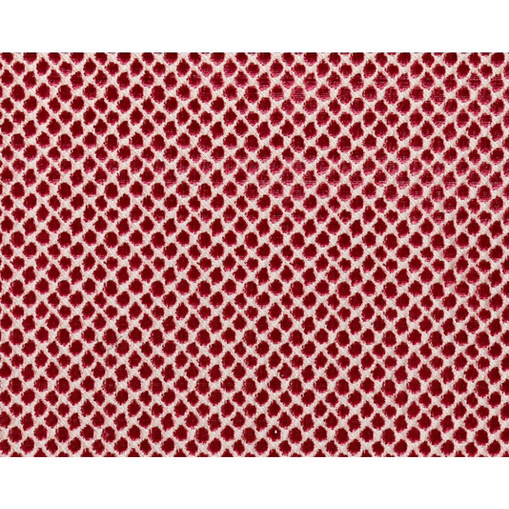 Scalamandre SC 000627022 Modern Nature Etosha Velvet Fabric in Framboise