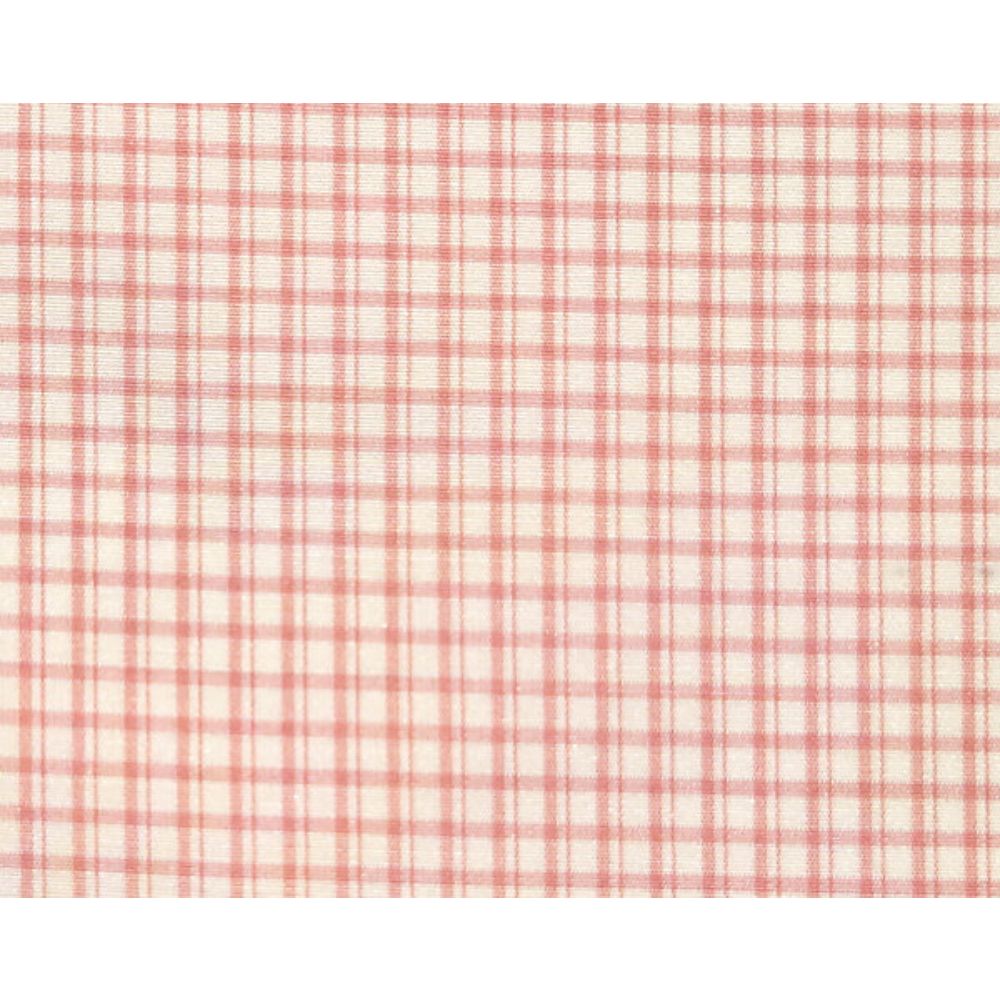 Scalamandre SC 001026983 Belle Jardin Astor Check Fabric in Peony