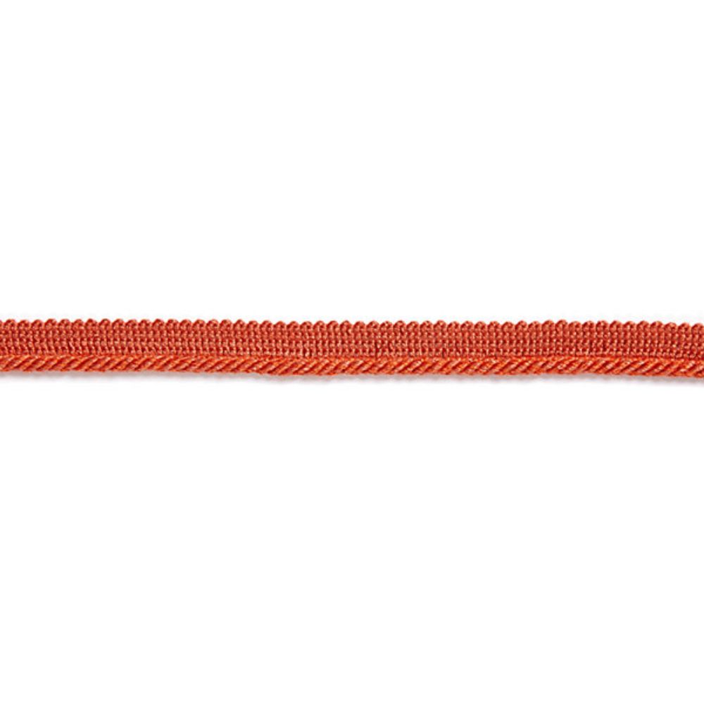Scalamandre SC 0010C304 Hamptons Millstone Twisted Cord Trimming in Coral