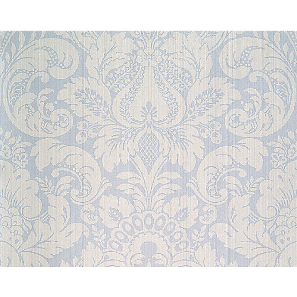 Scalamandre SC 0010WP88213 Daphne Wallcovering in Canton Blue