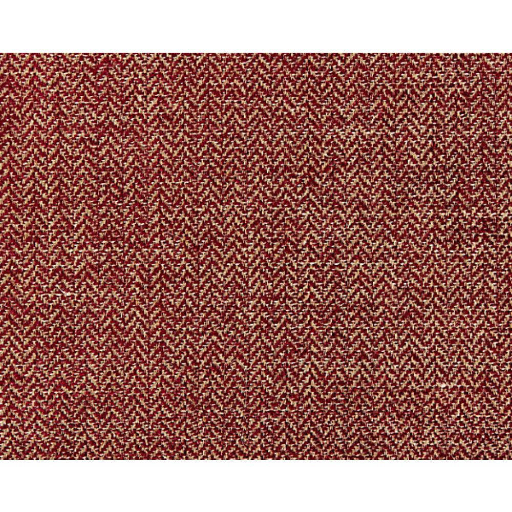 Scalamandre SC 001327006 Oriana Oxford Herringbone Weave Fabric in Plum