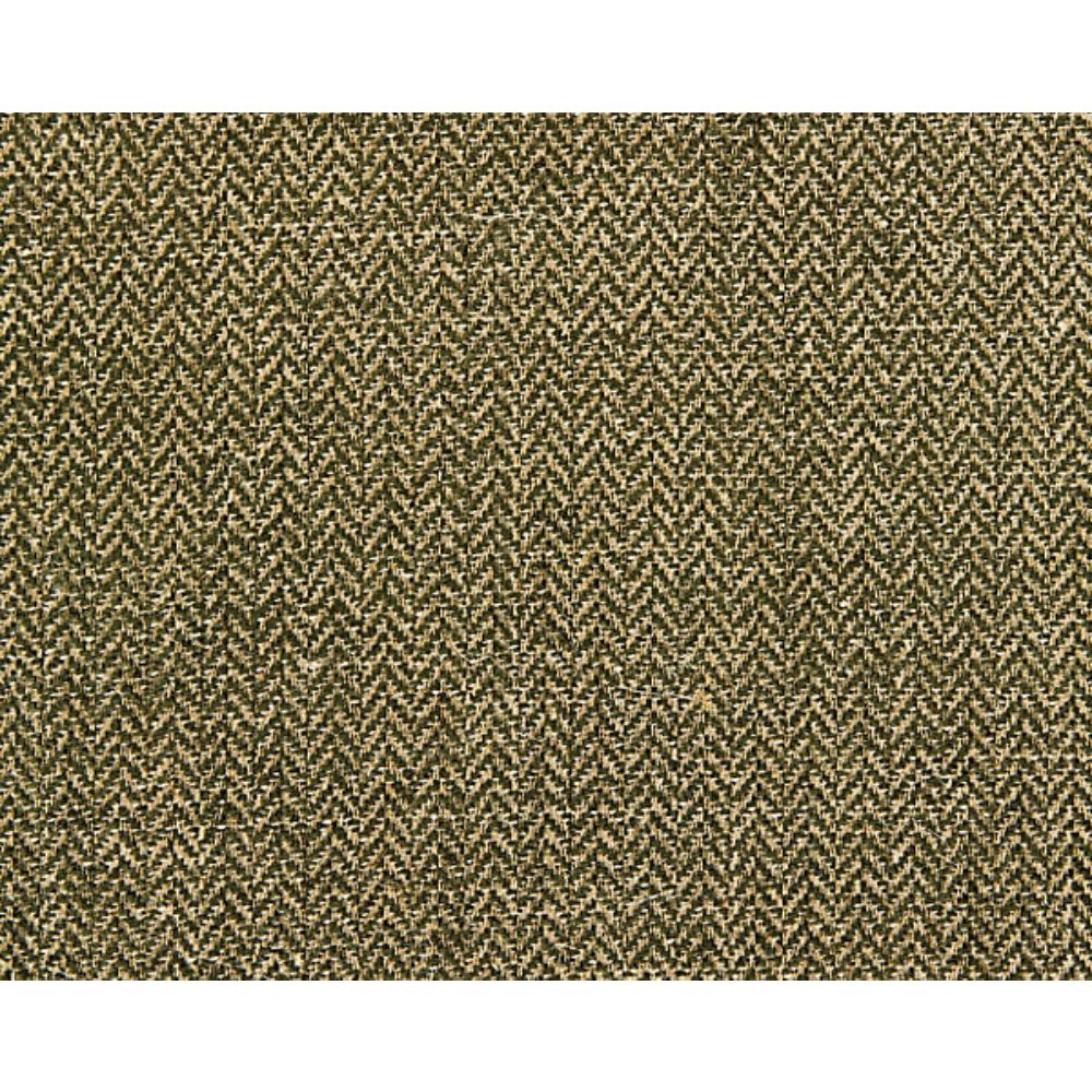 Scalamandre SC 002527006 Oriana Oxford Herringbone Weave Fabric in Moss