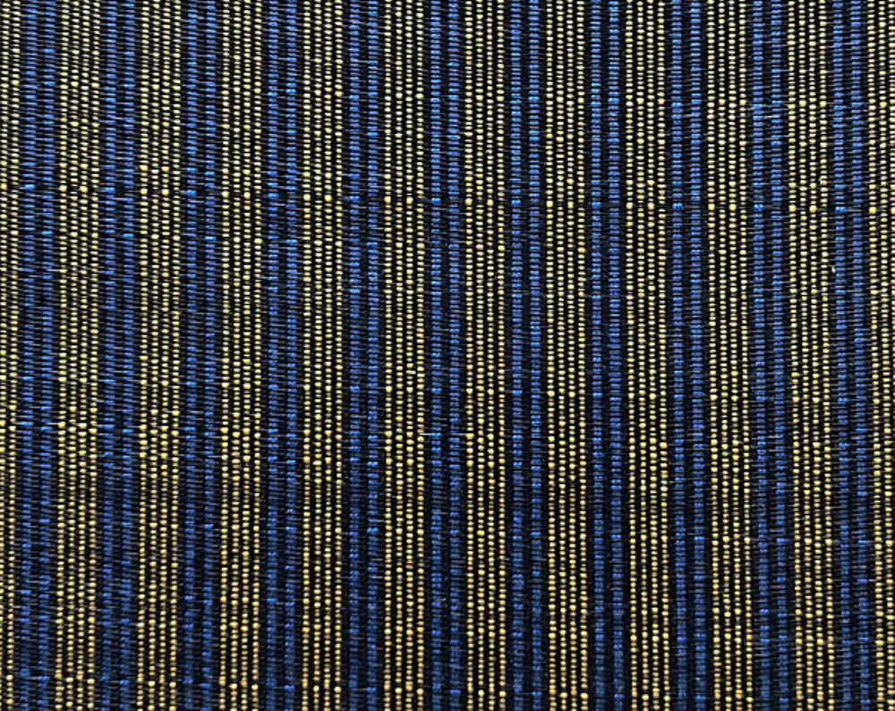 Scalamandre SK 00130700 Tarpan Horsehair Fabric in Blue / Gold