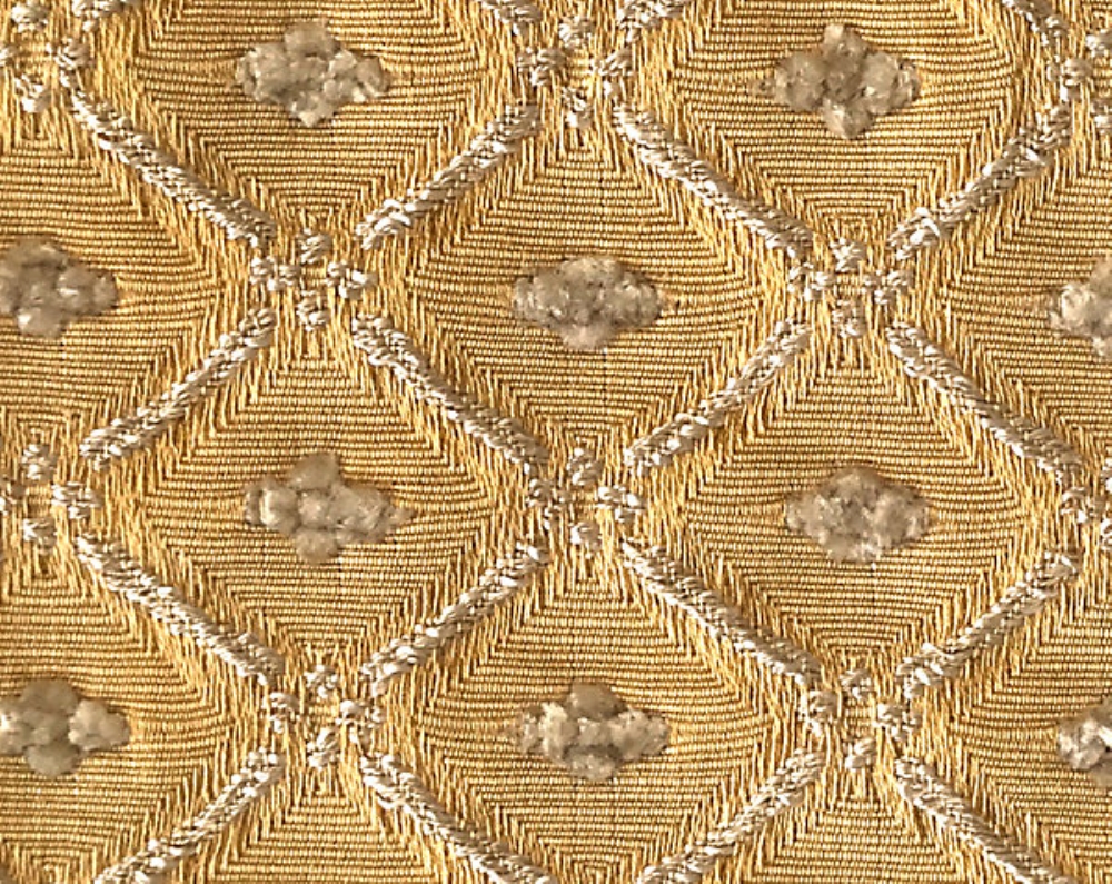 Scalamandre VG 00050126 Jewel Tones Fabric in Yellow
