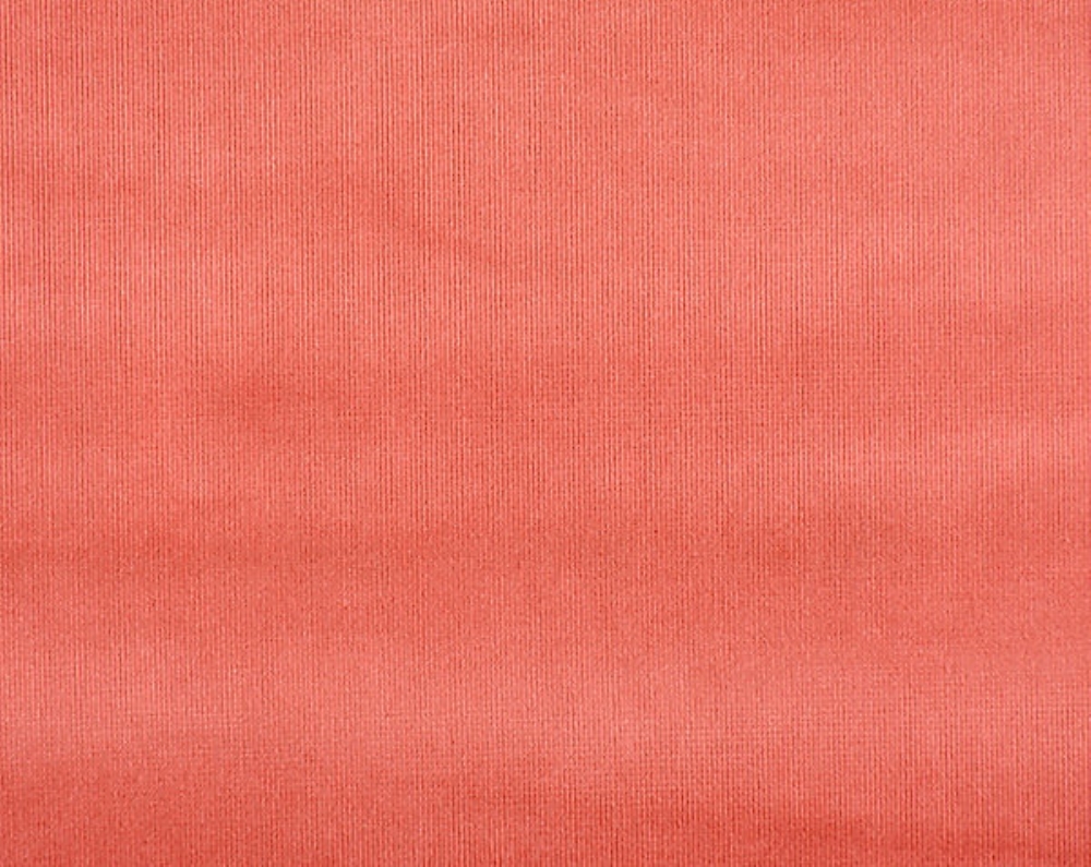 Scalamandre VP 0112GLAM Glamour Velvet Fabric in Persimmon