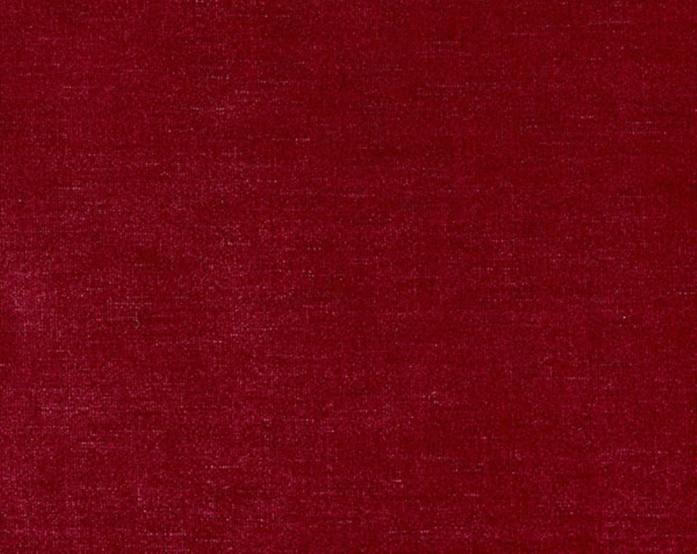 Scalamandre VP 0134SUPR Supreme Velvet Fabric in Pompeian Red