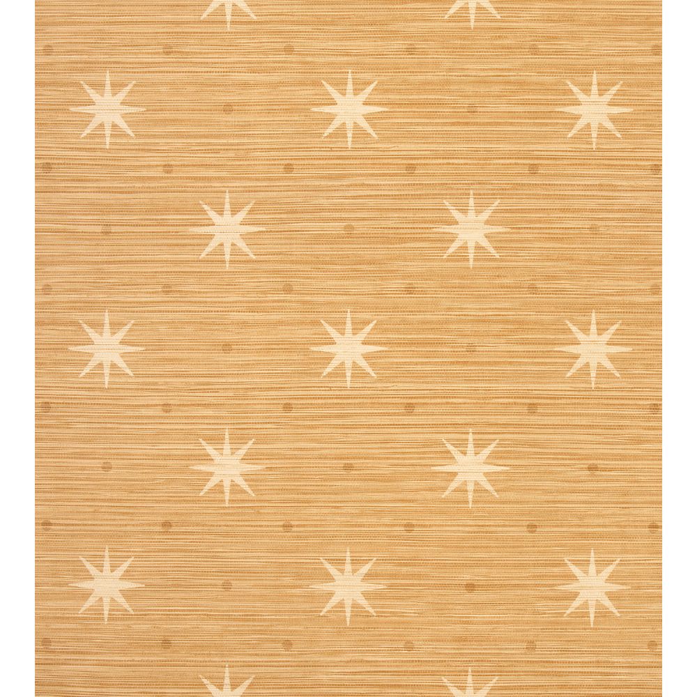 Scalamandre WHN000144002 Big Trixie Wallcovering in Rattan