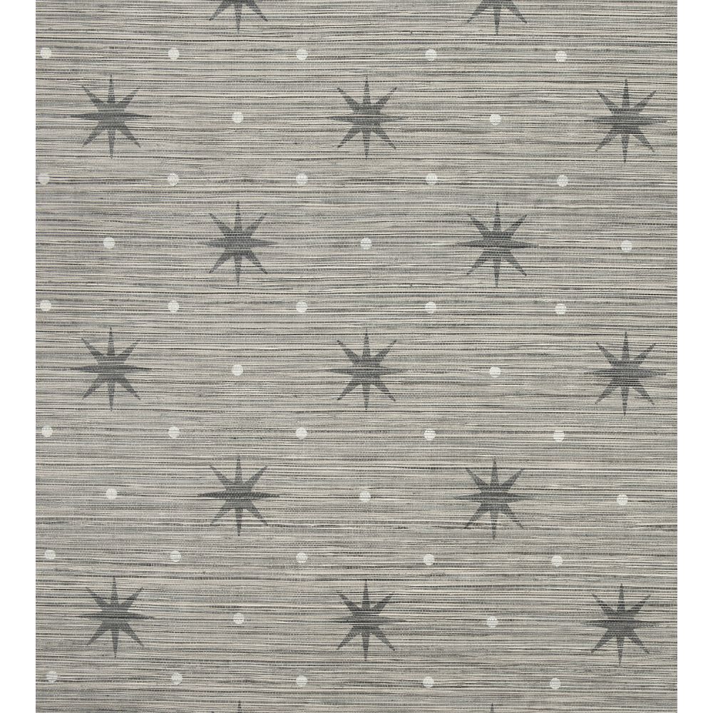 Scalamandre WHN000444002 Big Trixie Wallcovering in Grey