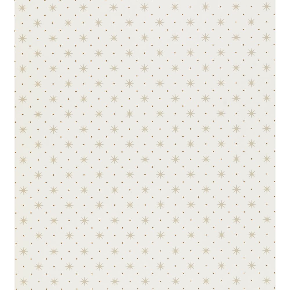Scalamandre WHN000AP1003 Trixie Wallcovering in Beige & Tobacco