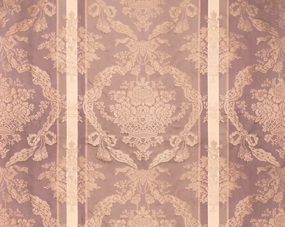 Scalamandre ZA 2195PTRS Petrarca Stripe Fabric in Lilac