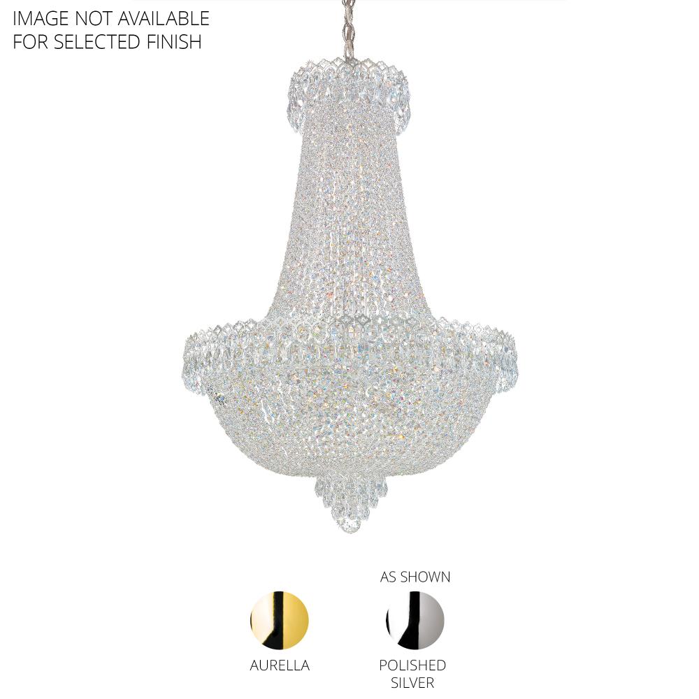 Schonbek 2626-211O Camelot 22 Light 24in x 36in Pendant in Polished Gold with Clear Optic Crystals