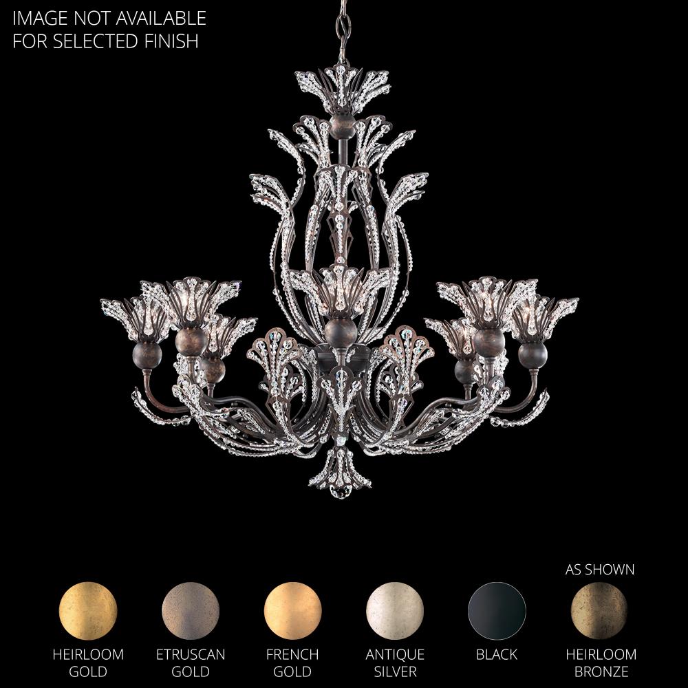 Schonbek 7863-22R Rivendell 8 Light 26in x 23in Chandelier in Heirloom Gold with Clear Radiance Crystals