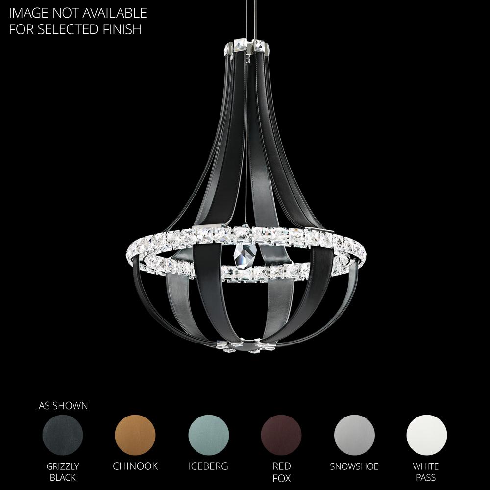 Schonbek SCE110DN-LR1R Crystal Empire LED 12 Light 20.5in x 27in Chandelier in Red Fox with Clear Radiance Crystals