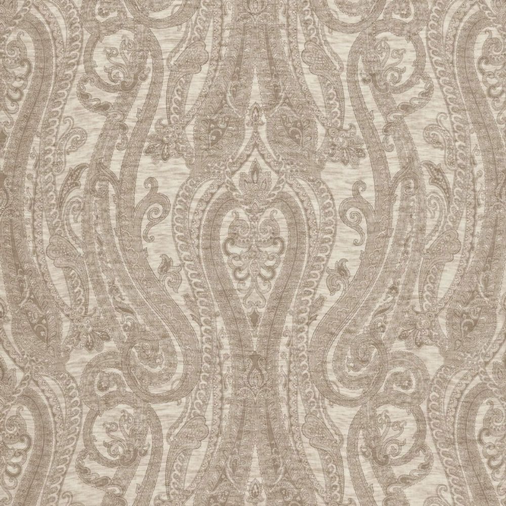 Schumacher 175400 Cachemire Linen Sheer Fabric in Greige