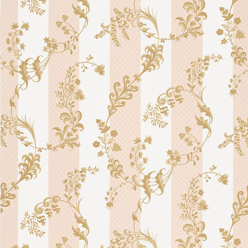Schumacher 175592 Timothy-Corrigan Collection Bagatelle Fabric  in Blush