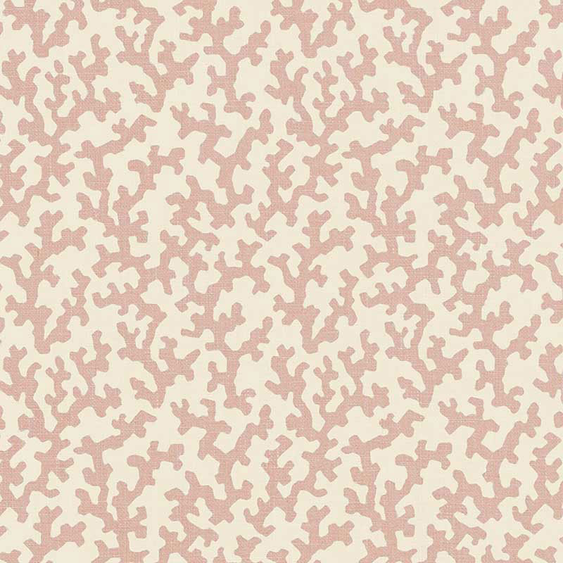 Schumacher 176121 Gazebo-By-Veere-Grenney Collection Folly Fabric  in Temple Pink