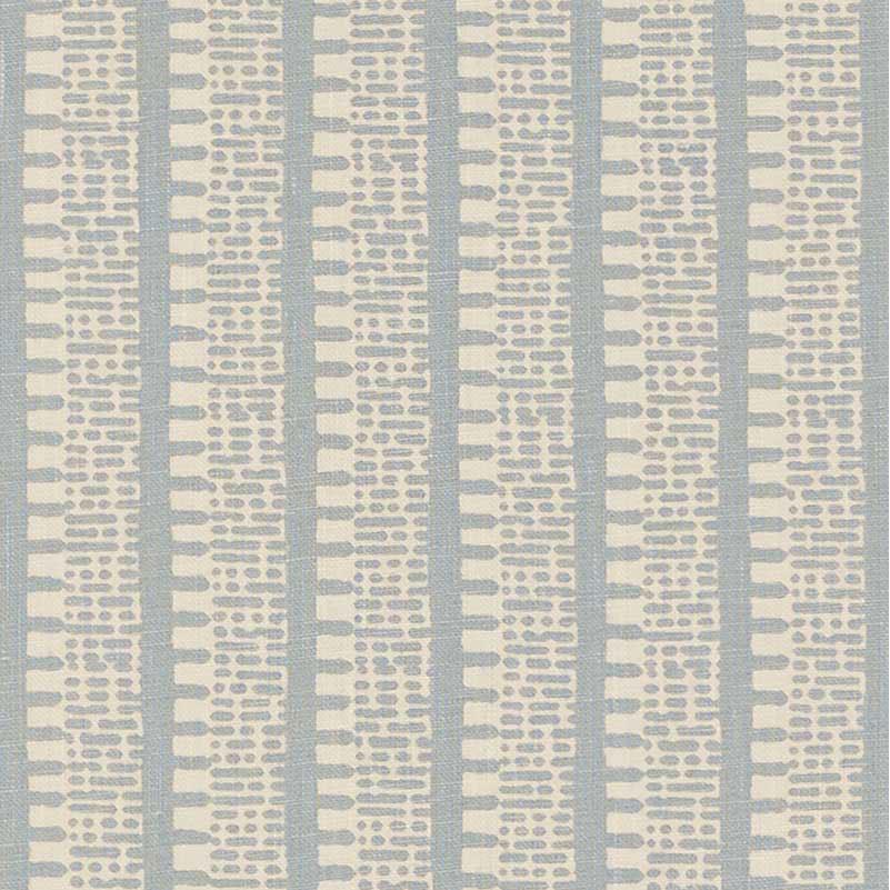 Schumacher 176134 Gazebo-By-Veere-Grenney Collection Kiosk Fabric  in Orpington Blue
