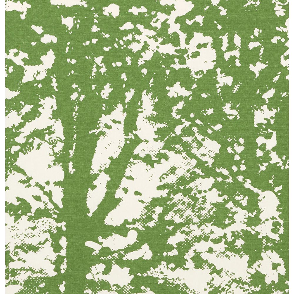 Schumacher 176210 Woodland Fabric in Leaf