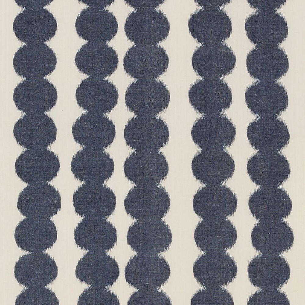 Schumacher 176251 Full Circle Fabric in Navy