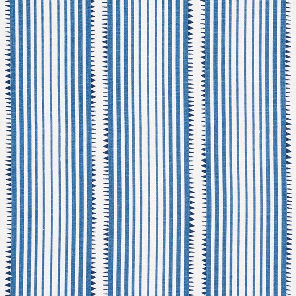 Schumacher 176275 Moncorvo Fabric in Blue