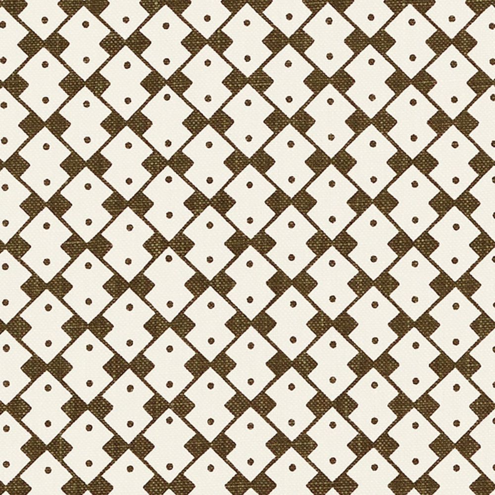 Schumacher 176292 Domino Fabric in Salvador