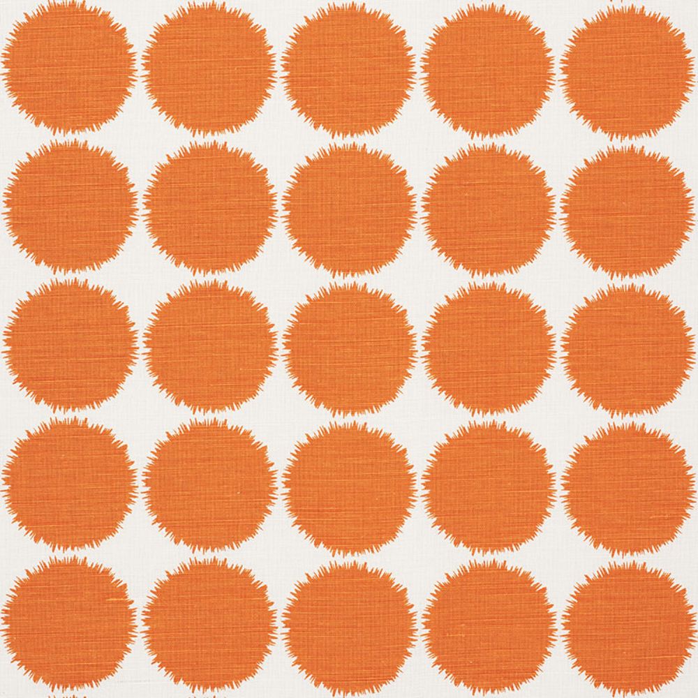Schumacher 177092 Fuzz Fabric in Orange