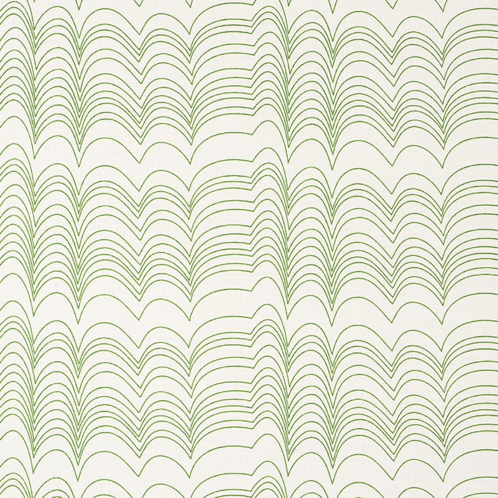 Schumacher 177111 Richter Fabric in Green