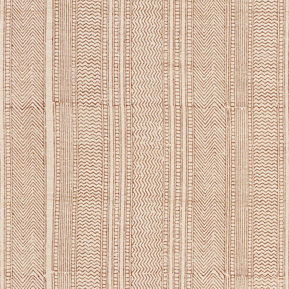 Schumacher 177183 Mohave Fabric in Sepia