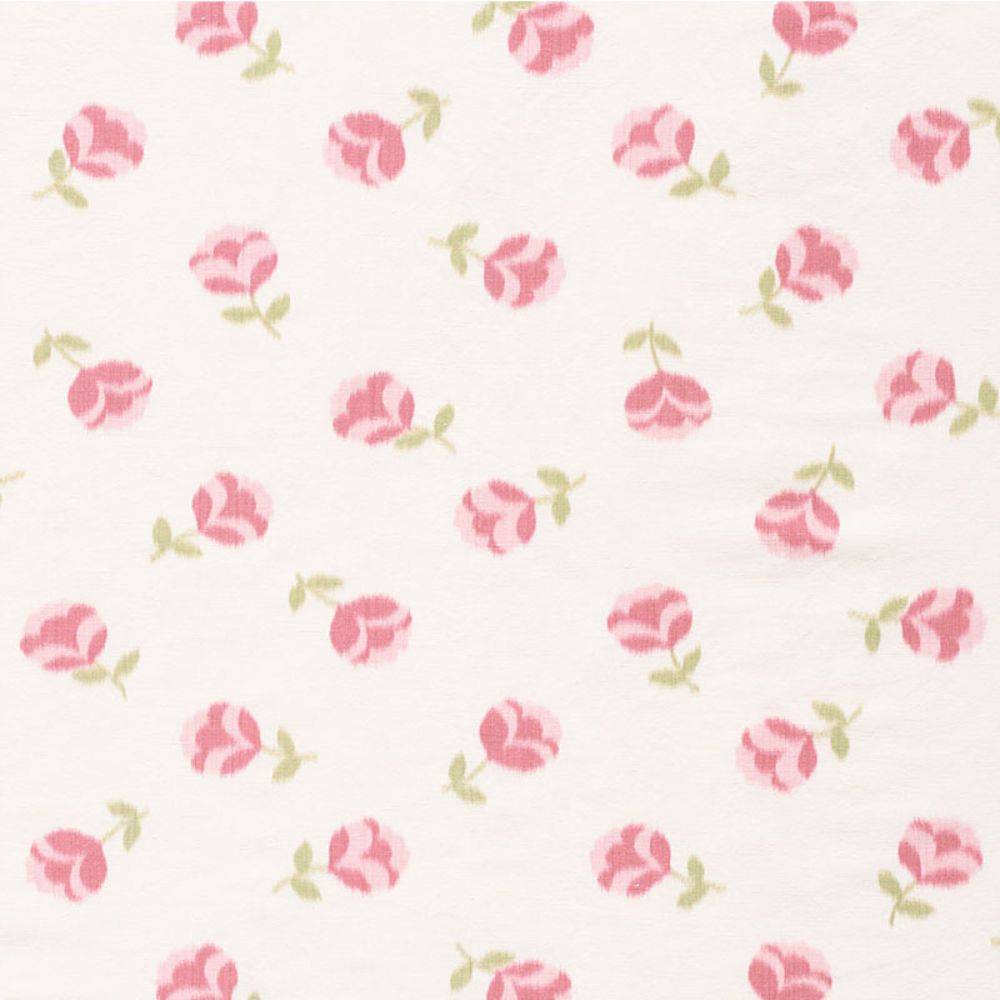 Schumacher 177460 Hanako Ikat Fabric in Rose