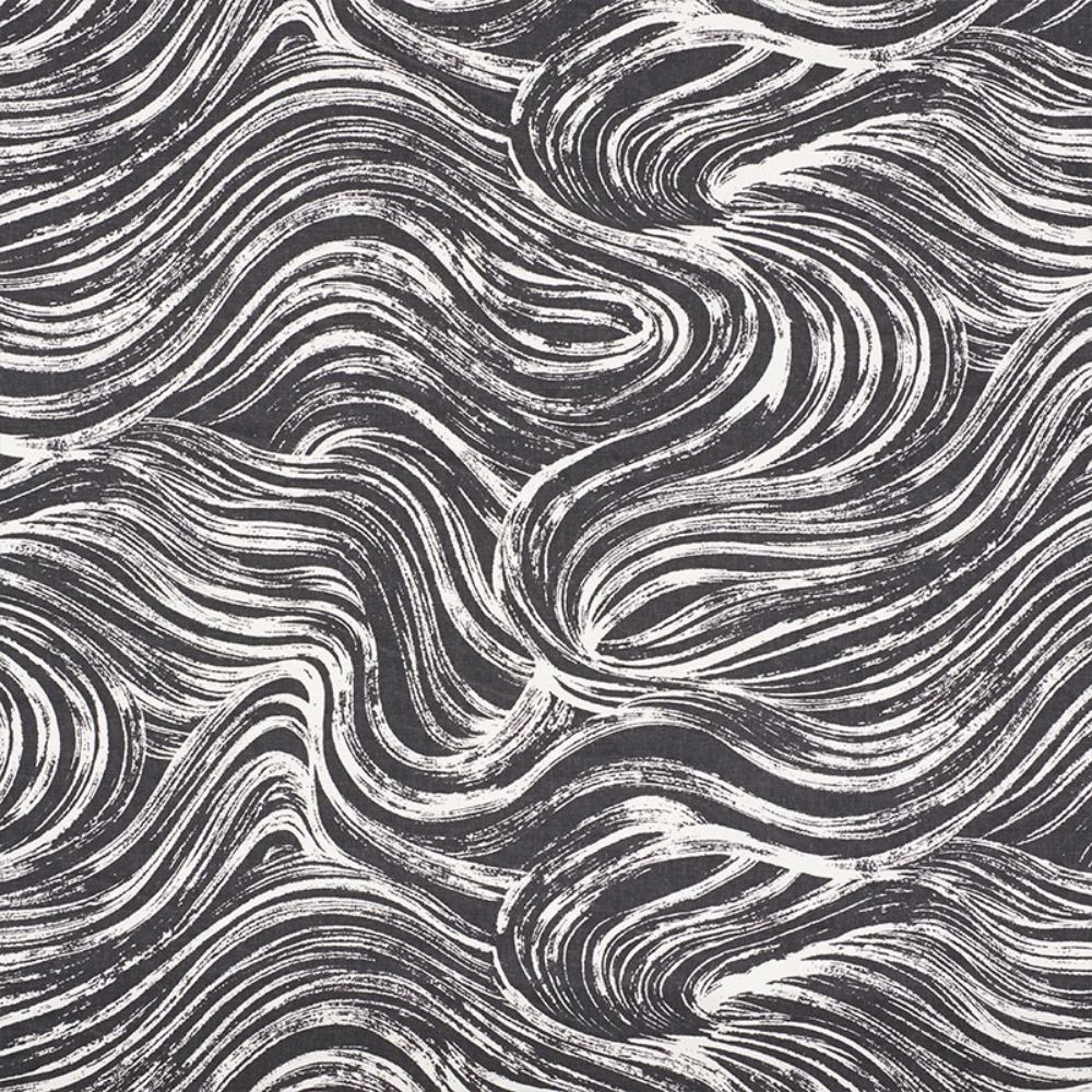 Schumacher 177493 Shio Fabric in Carbon