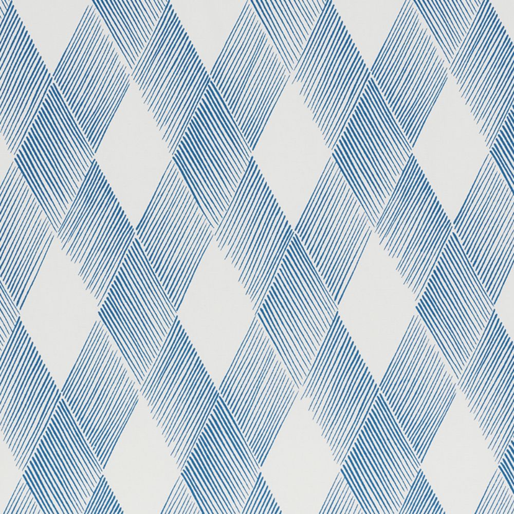 Schumacher 178042 Fetlock Fabric in Blue