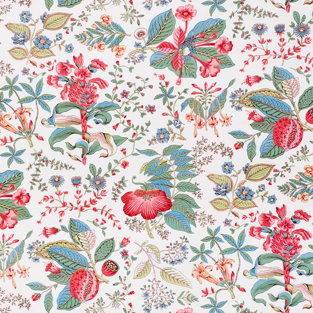 Schumacher 178121 Pomegranate Botanical Fabric in Document