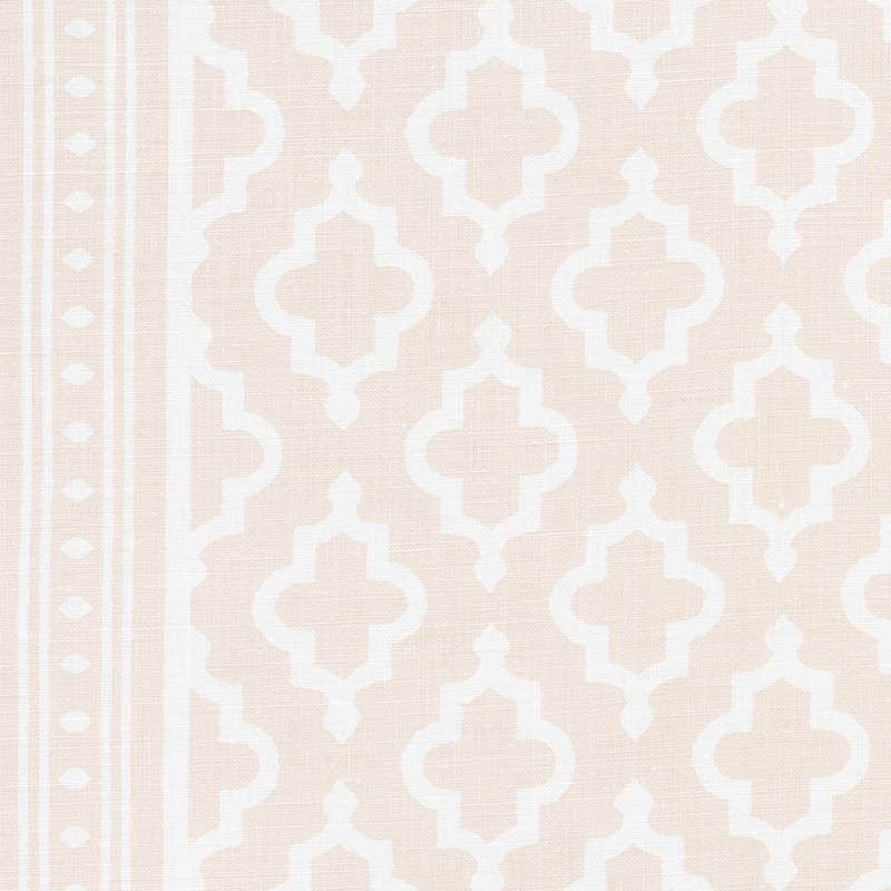 Schumacher 178430 Gazebo-By-Veere-Grenney Collection Jake Fabric  in Quiet Pink