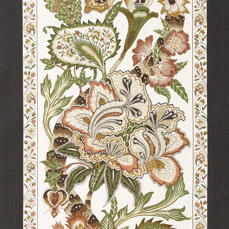 Schumacher 178522 Timothy-Corrigan Collection Anjou Stripe Fabric  in Saffron