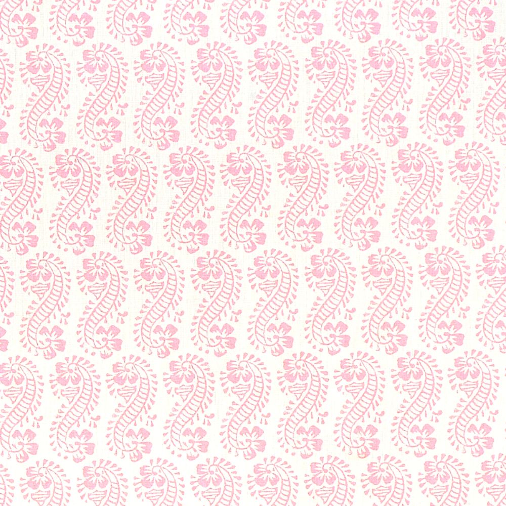 Schumacher 179182 Lani Fabric in Pink